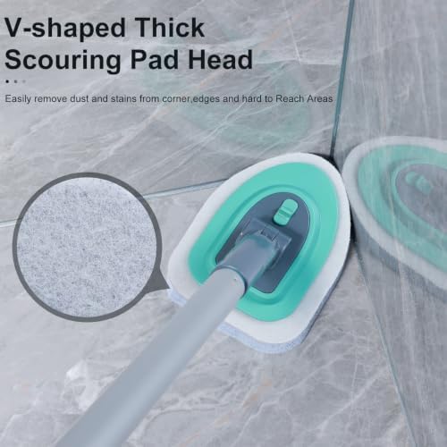 3 in 1 Tile Tub Shower Scrubber, Cleaning Brush - Image 2