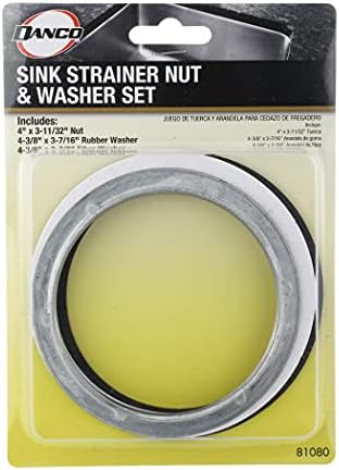 Danco 81080 Sink Strainer Nut and Washer Set - Image 4