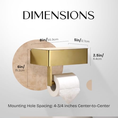 Day Moon™ - Toilet Paper Holder - Modern Roll Holder - Image 6