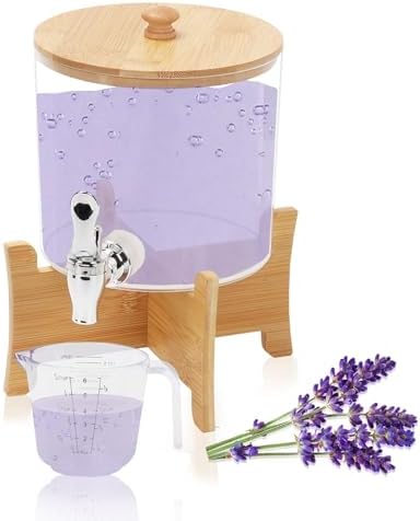Laundry Detergent Dispenser, 88 oz / 2.5L Fabric Softener Dispenser by FUYOSEGEN