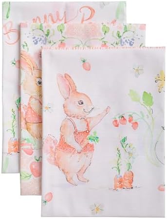 Maison d' Hermine Kitchen Towels Set of 3 Reusable 100% Cotton 27.50" x 20" by MaisondHermine