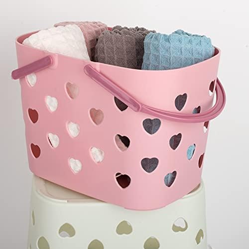 Portable Shower Caddy with Handle Plastic Shower Basket Organizer - Image 4