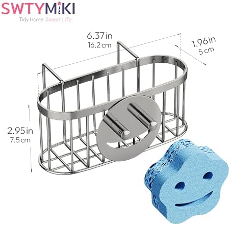 SWTYMIKI Sponge Holder for Kitchen Sink - Image 7