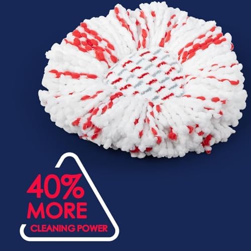 Spin Mop Replacement Heads for O-Cedar EasyWring 1-Tank, Microfiber 2-Pack - Image 2