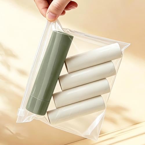 Travel Lint Roller with Cover and Refills Extra Sticky Mini Lint Roller - Image 3