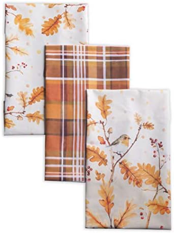 Maison d' Hermine Kitchen Towels Set of 3 Reusable 100% Cotton 27.50" x 20" by MaisondHermine