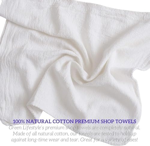 GREEN LIFESTYLE Shop Towels 12" x 14" 150 Pack - Image 5
