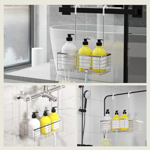 DELLAN Hanging Shower Organizer, Shower Rack - Image 2