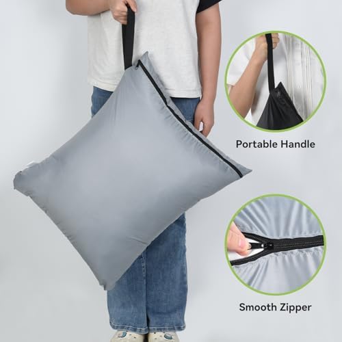 OTraki 2Pcs Exlarge Wet Bag 24x32 inch Reusable Waterproof Wet Dry Bag - Image 3