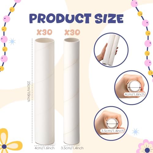 MotiMind 60 Pcs Cardboard Tubes - Image 2