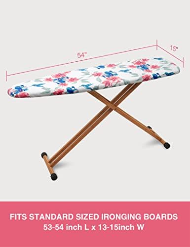 Ironing Board Cover and Pad Extra Thick Natural Cotton- 15"x54" - Image 5