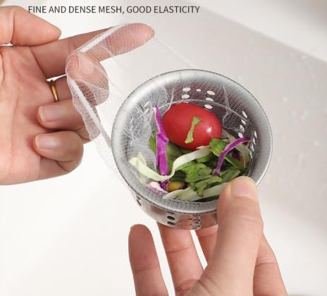 200-Pack Disposable Kitchen Sink Strainer Mesh Bag - Image 2