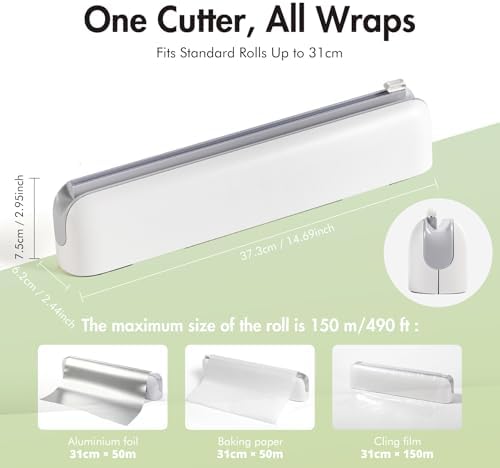 Aluminum Foil & Plastic Wrap Dispenser - Image 4