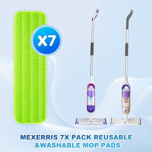 Washable Microfiber Mop Pads for Swiffer PowerMop: Wet Mop Refills 7 Pack - Image 2