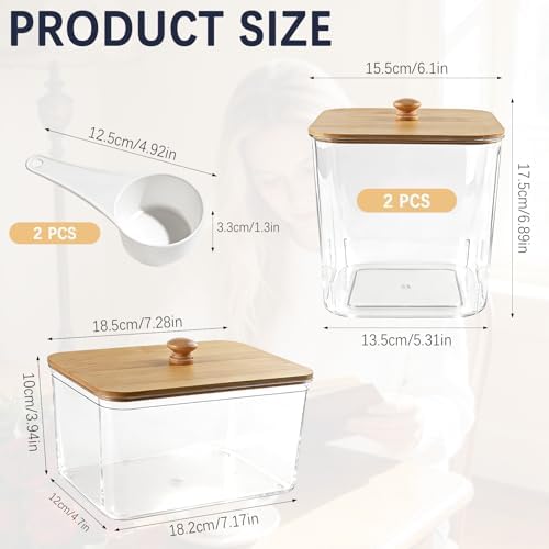 Laundry Pods Container for Laundry Room Organization and Storage - Image 2