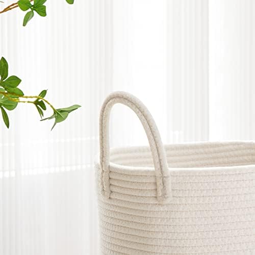 VIPOSCO 58L Tall Woven Laundry Basket Hamper - Image 3