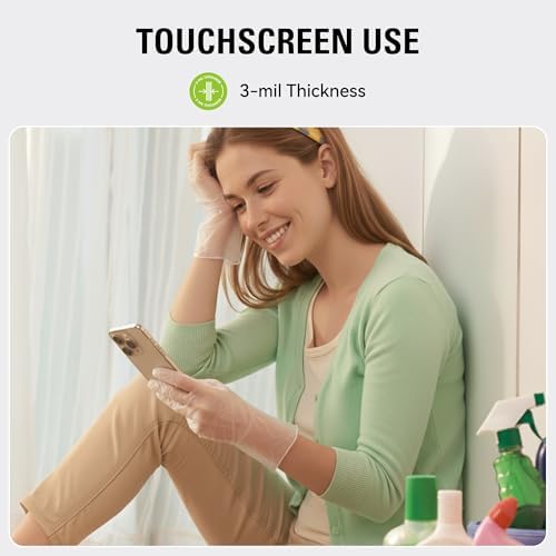 SWIFTLITE Disposable Vinyl Gloves, Food Safe - Image 3