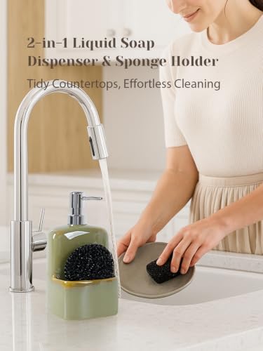 INGOFIN Ceramic Dish Soap Dispenser - Image 3