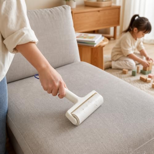 Lint Roller Kit, 200 Sheets, Pet Hair/Lint/Debris Remover. - Image 6