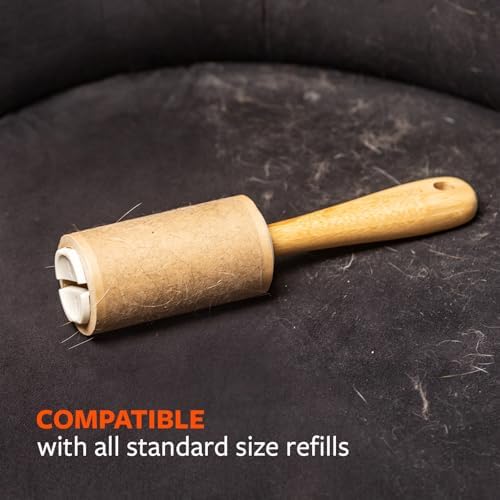 Full Circle Bamboo Lint Roller, Refillable & Reusable, 100 Sheets - Image 5