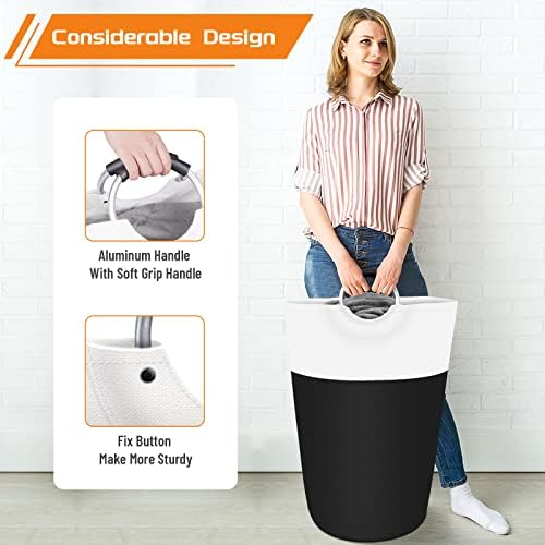 BlissTotes Laundry Basket, Laundry Hamper, Collapsible Laundry Baskets - Image 5