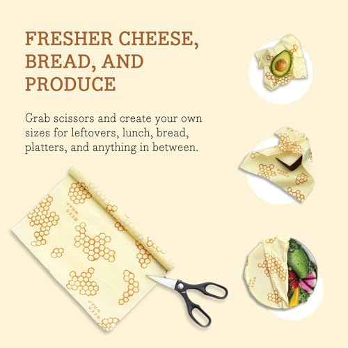 Bee's Wrap Beeswax Wrap Roll, 14 x 53 in - Image 4