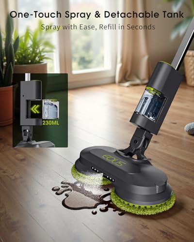 eous Cordless Electric Mop, Electric Spin Mop - Image 6