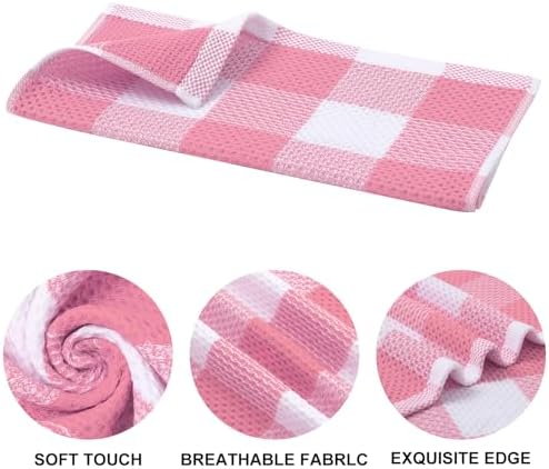 Mordimy Cotton Weave Kitchen Towels, 4 Pack - Image 2