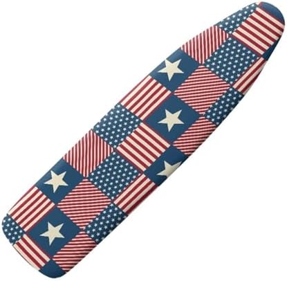 Stars and Stripes Ironing Board Cover Iron Board Cover Non Slip Thick Home by KUIFORTI