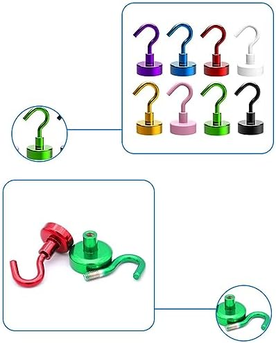 10Pieces Magnetic Utility Hooks Heavy-Duty Magnet-Hooks - Image 5