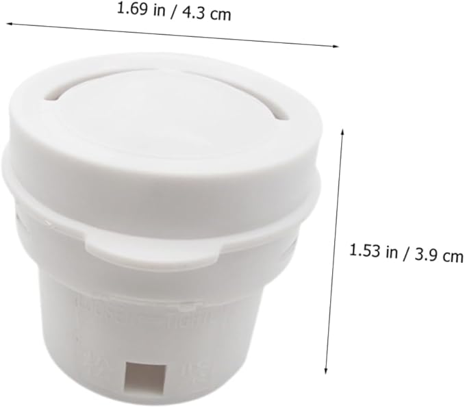 Universal Rice Cooker Exhaust Valve Replacement Steam Outlet Valve for Rice Cooker Parts 1.69X1.69X1.53 Inch Easy Installation Kitchen Appliance Accessory