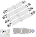 Goodtimes Ironing Board Cover Clips, Adjustable Ironing Board Pad Braces by Goodtimes