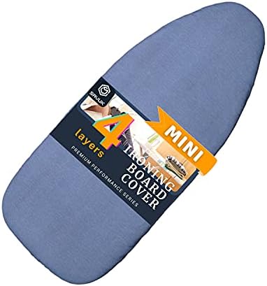 12.5 X 30 inch Smart Table top Ironing Board Cover and Pad by SAVUK