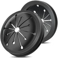 2 Pcs Garbage Disposal Splash Guard, 3 1/8" Sink Rubber Guard, by Dincerpen by DINCERPEN