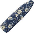 Blue Gold Flower Ironing Board Cover Standard Ironing Board Cover by Darisoco