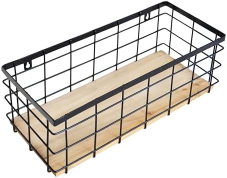 ShabbyDecor Farmhouse Metal Wire Basket by ShabbyDecor