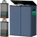 150L 2-Section Laundry Hamper by MECINFUL
