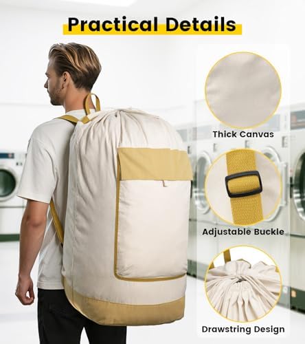 Vorspack Canvas Laundry Backpack - Image 5
