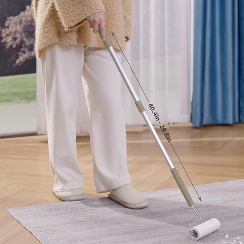 Extra Sticky Large Surface Lint Roller, 6.3'' Giant Lint Roller Refills - Image 5