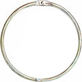 Silver Shower Curtain Rings Metal Round Hooks Ring 2-3/4 inch Diameter Nickel by GOTOONE