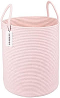XUANGUO Cotton Rope Laundry Basket Hamper by XUANGUO