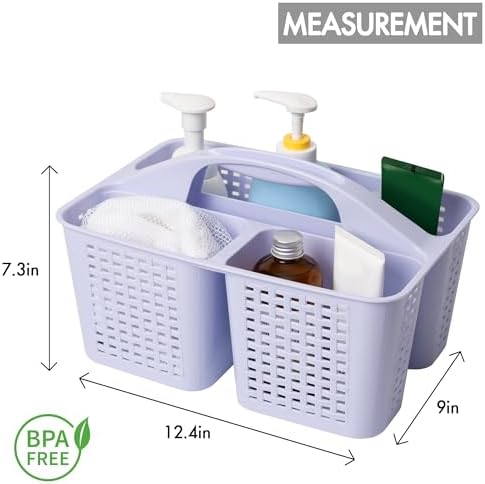 Tiawudi Portable Shower Caddy, Caddy Organizer - Image 2