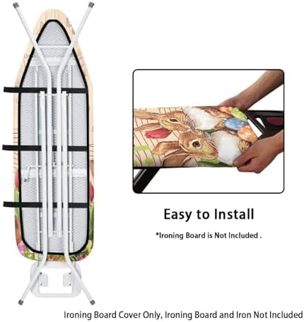 Bunny Ironing Board Cover for Easter Music Note Ironing Board Covers Standard - Image 4