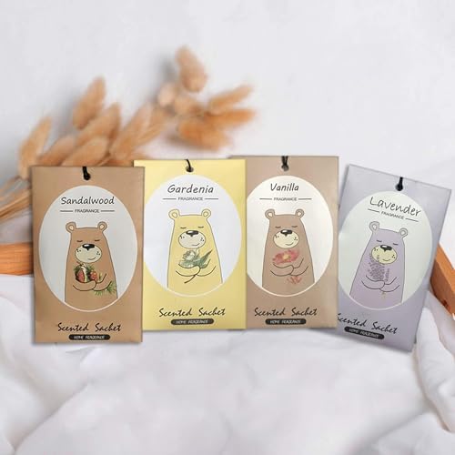 14 Packs Scented Sachets Bags for Drawers and Closets 13 Scents Gift Box - Image 6