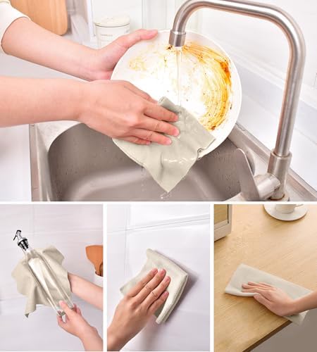 KitchLife Microfiber Cleaning Cloth Roll - Image 3
