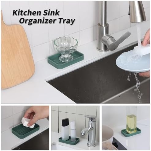 MicoYang Silicone Kitchen Sink Organizer Tray - Image 4