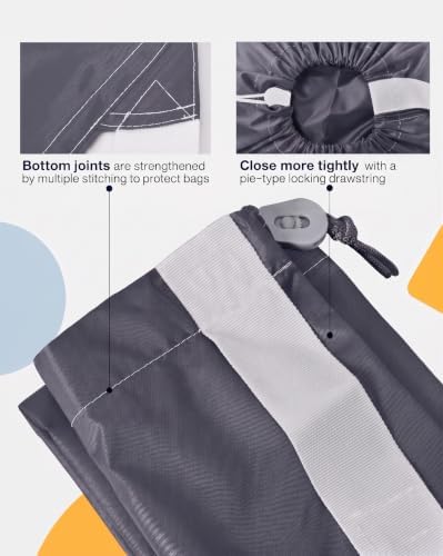 HOMEST 2pack XL Laundry Bag - Image 5