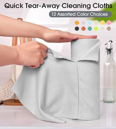 KitchLife Microfiber Cleaning Cloth Roll - Image 4