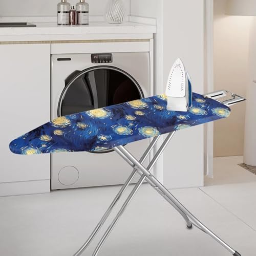 Galaxy Star Steam Ironing Board Cover Standard Size 15" X 54", Starry Night Oil - Image 2