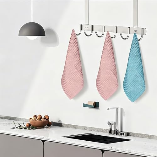 vfaejll Kitchen Towels Set 12 Pack, 100% Cotton Waffle Weave Dish Cloths & Dish - Image 7